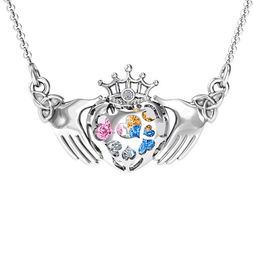 Caged Hearts Claddagh Pendant