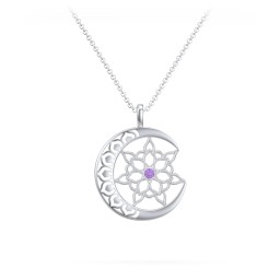 Sun and Moon Mandala Pendant
