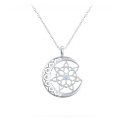 Sun and Moon Mandala Pendant