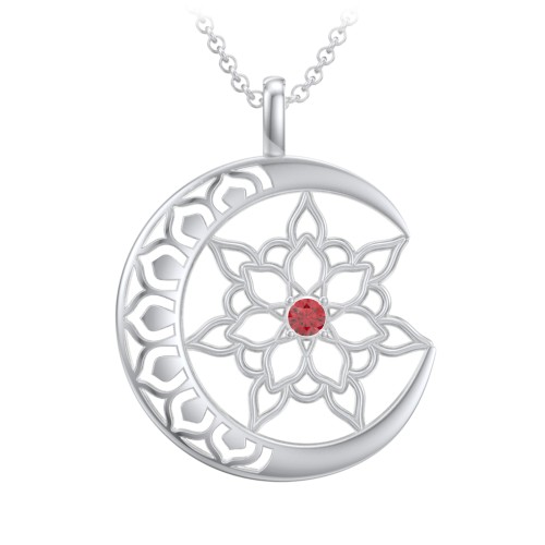 Sun and Moon Mandala Pendant
