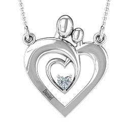 Unconditional Love Family Pendant