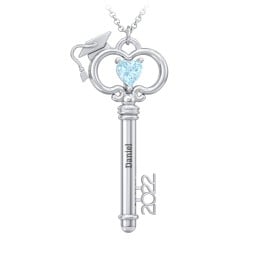 2022 Graduation Key Pendant