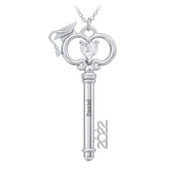 2022 Graduation Key Pendant