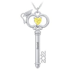 2022 Graduation Key Pendant