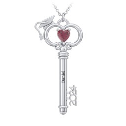 2024 Graduation Key Pendant