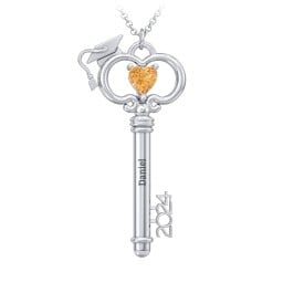 2024 Graduation Key Pendant