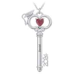 2024 Graduation Key Pendant