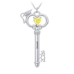 2024 Graduation Key Pendant