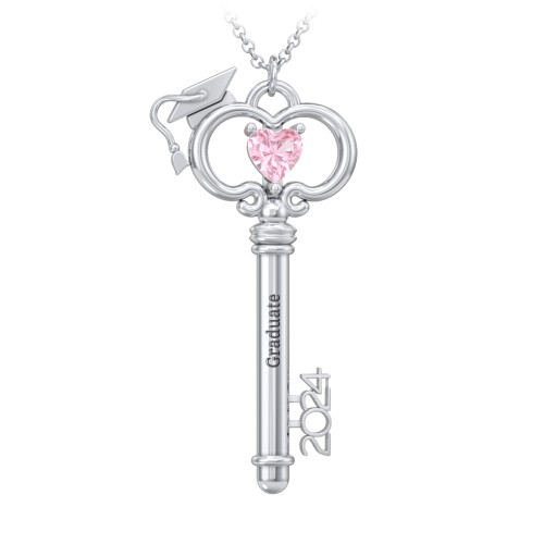 2024 Graduation Key Pendant