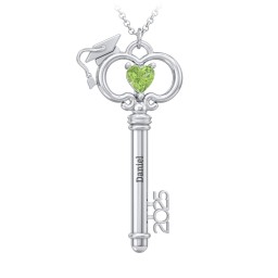 2025 Graduation Key Pendant