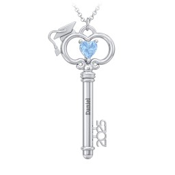 2025 Graduation Key Pendant