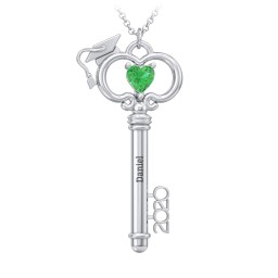 2020 Graduation Key Pendant