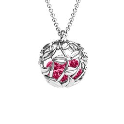 Luscious Leaf Cage Pendant