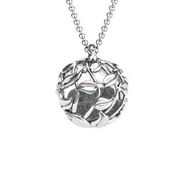Luscious Leaf Cage Pendant