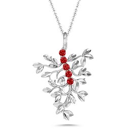Roots Of Love 5-Stone Family Tree Necklace