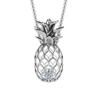Pineapple Cage Necklace