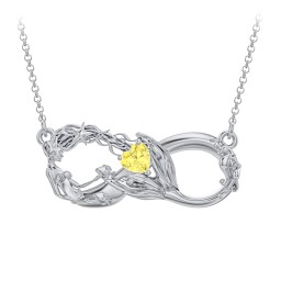 Magical Mermaid Infinity Necklace