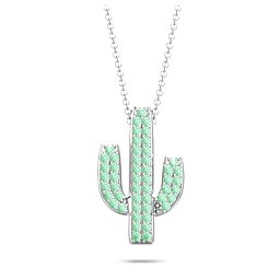 Feelin' Prickly Cactus Necklace