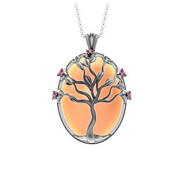 Dearest Descendants Vintage Inspired Family Tree Pendant