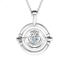 Classic Flip Pendant in 925 Sterling Silver
