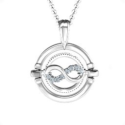 Classic Flip Pendant in 925 Sterling Silver