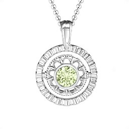 Ornate Flip Pendant in 925 Sterling Silver