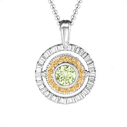 Ornate Flip Pendant in 925 Sterling Silver