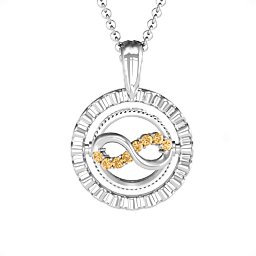 Ornate Flip Pendant in 925 Sterling Silver
