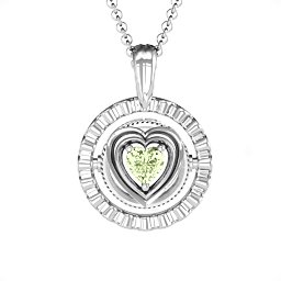 Ornate Flip Pendant in 925 Sterling Silver