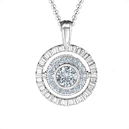 Ornate Flip Pendant in 925 Sterling Silver