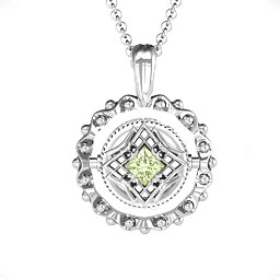 Fancy Flip Pendant in 925 Sterling Silver
