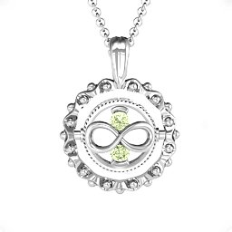 Fancy Flip Pendant in 925 Sterling Silver