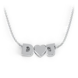 Love Letters Pendant in 925 Sterling Silver