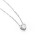 Sterling Silver Cubic Zirconia Solitaire Heart Pendant – Sterling Silver