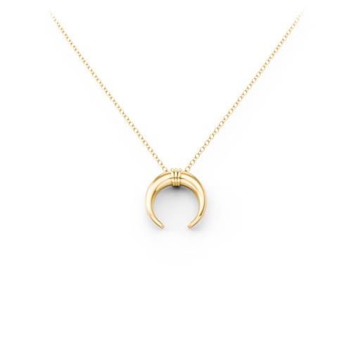 Wrapped Horn Pendant