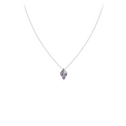Diamond Shape Pendant with Gemstones