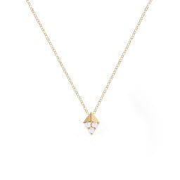 Diamond Shape Pendant with Gemstones