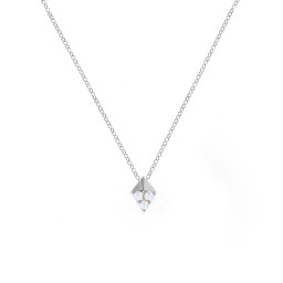 Diamond Shape Pendant with Gemstones