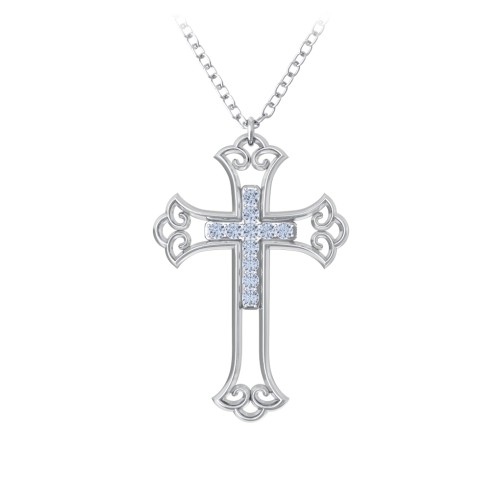 Ornate Cross with Accents