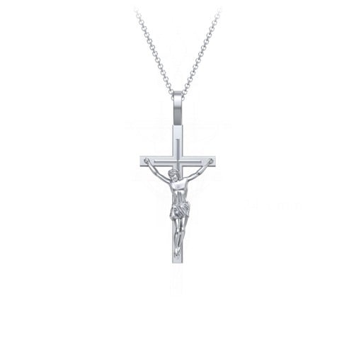 Women's Small Crucifix Necklace