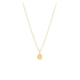 Bezel Set Multi-Birthstone Drop Necklace