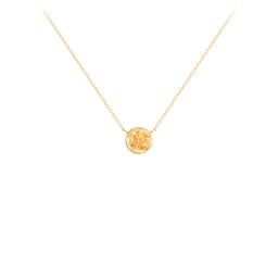 Bezel Set 5mm Gemstone Pendant