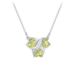 Love and Kisses 3 Gemstone Pendant