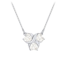 Love and Kisses 3 Gemstone Pendant