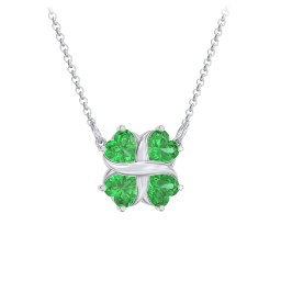 Love and Kisses 4 Gemstone Pendant