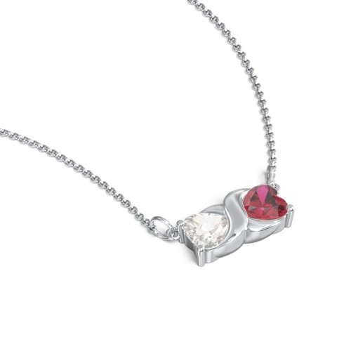 Love and Kisses Gemstone Pendant