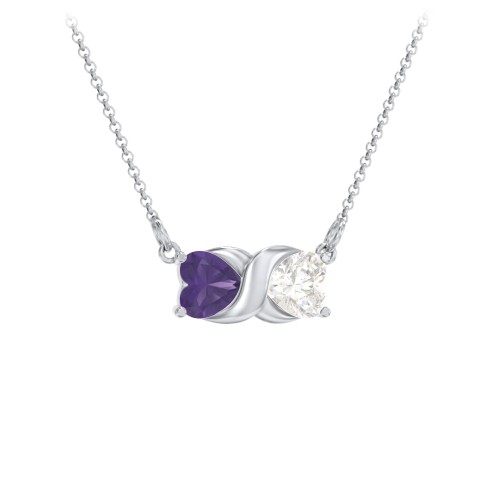 Love and Kisses Gemstone Pendant