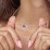 Love and Kisses Gemstone Pendant – 10K Rose Gold with Citrine and Blue Topaz