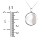 Engravable Round Photo Locket Necklace – Sterling Silver