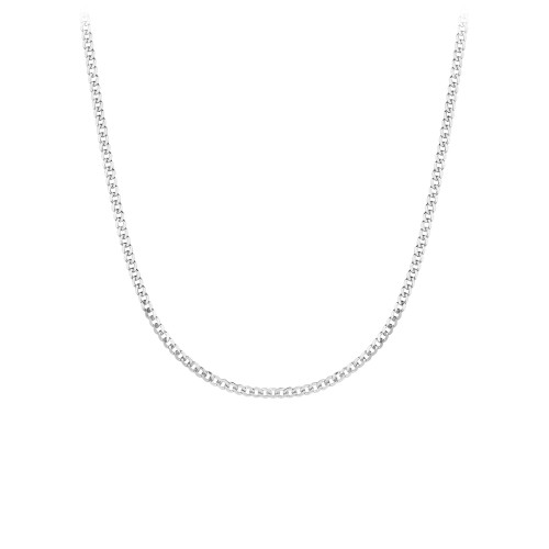 14" Open Curb Chain Necklace